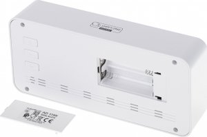 Adler AD 1195w Budzik na baterie - biały 5