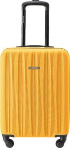 Puccini Mała kabinowa walizka PUCCINI BALI ABS021C 6 Żółta 2