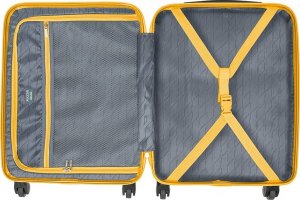 Puccini Mała kabinowa walizka PUCCINI BALI ABS021C 6 Żółta 5