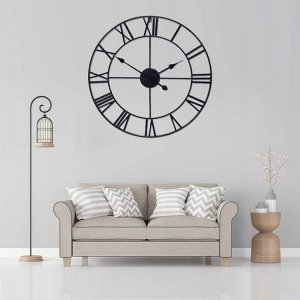 Verk ZEGAR ŚCIENNY RZYMSKI RETRO VINTAGE LOFT 3D 50cm 5