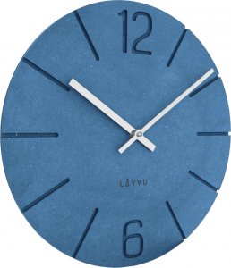 Lavvu LAVVU Niebieski zegar ścienny Natur* 34cm 2