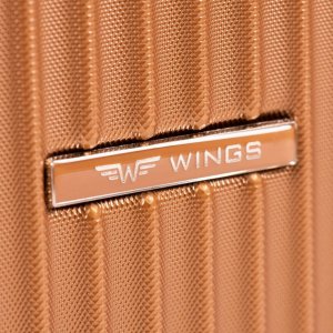 Kemer Średnia walizka KEMER WINGS SWL01 M Rose gold 2