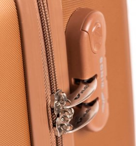 Kemer Średnia walizka KEMER WINGS SWL01 M Rose gold 3