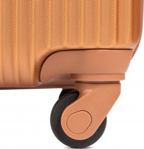 Kemer Średnia walizka KEMER WINGS SWL01 M Rose gold 4