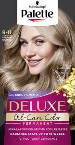 Palette Deluxe Farba do włosów permanentna nr 9-11 Cool Light Grey Rose 1op. 1