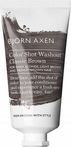 BJORN AXEN_Color Shot Washout zmywalna farba do włosów Classic Brown 50ml 1