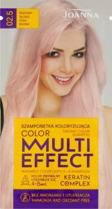 Joanna Joanna Multi Effect Color szamponetka koloryzująca 02.5 Różowy Blond 35g 1