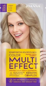 Joanna Joanna Multi Effect Color szamponetka koloryzująca 03.5 Srebrny Blond 35g 1
