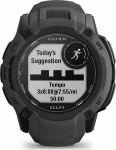 Zegarek sportowy Garmin Instinct 2X Solar Czarny  (010-02805-00) 6