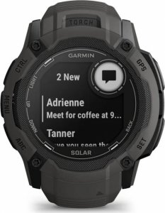 Zegarek sportowy Garmin Instinct 2X Solar Czarny  (010-02805-00) 7