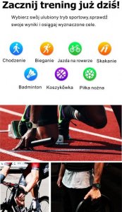 Smartwatch Gravity GT7-5 Czerwony  (GT7-5) 8