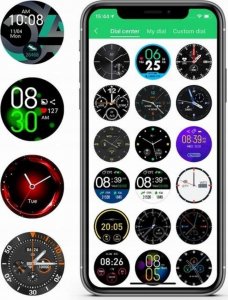 Smartwatch G.Rossi SMARTWATCH MĘSKI ZEGAREK SPORTOWY TĘTNO 9