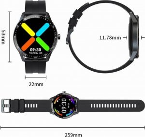Smartwatch G.Rossi SMARTWATCH MĘSKI G. ROSSI ZEGAREK SPORTOWY TĘTNO 15