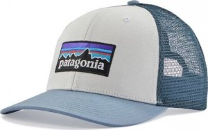 Patagonia Czapka z daszkiem Patagonia Logo Trucker Hat M 38289 : Kolor - Biały/Szary/Srebrny, Rozmiar - ALL 1