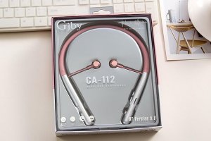 Słuchawki GJBY CA-112 różowe 2