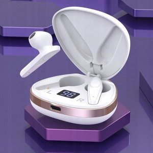 Słuchawki Dexxer Słuchawki bezprzewodowe dokanałowe TWS X19 3