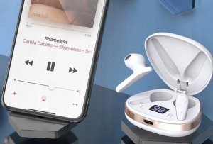 Słuchawki Dexxer Słuchawki bezprzewodowe dokanałowe TWS X19 4