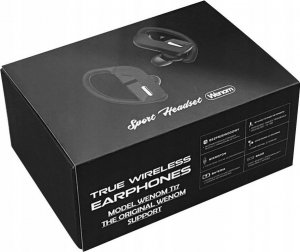 Słuchawki Wenom SŁUCHAWKI BEZPRZEWODOWE ORYGINALNE SPORTOWE WODOOD 3