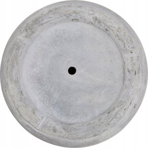 Beliani Doniczka 34 x 34 x 33 cm szara MESSENE 5
