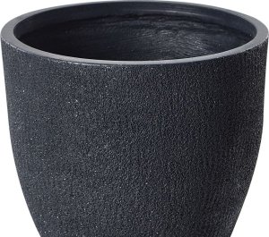 Beliani Doniczka 36 x 36 x 32 cm ciemnoszara KANNIA 4