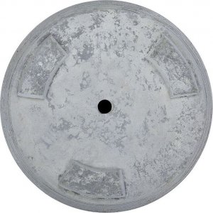 Beliani Doniczka 42 x 42 x 41 cm szara SAMOS 4