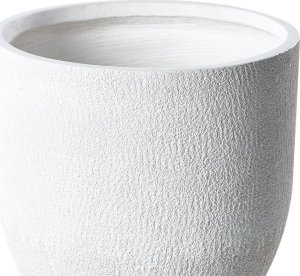 Beliani Doniczka 46 x 46 x 46 cm kremowa KANNIA 4