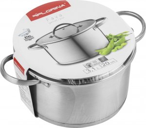 Florina Garnek nierdzewny z pokrywką Florina Fava 20 cm 3,1 l 7