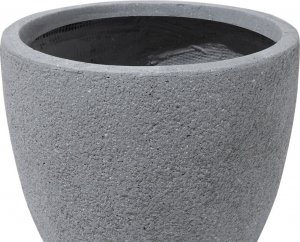 Beliani Doniczka 55 x 55 x 53 cm szara KANNIA 3