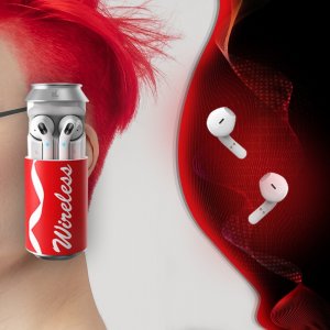 Słuchawki Manta Słuchawki bezprzewodowe bluetooth TWS H35T Powerbank 5