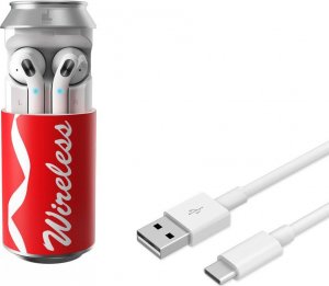 Słuchawki Manta Słuchawki bezprzewodowe bluetooth TWS H35T Powerbank 8