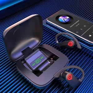 Słuchawki TWS SŁUCHAWKI BEZPRZEWODOWE DOUSZNE GAMINGOWE SPORTOWE 2