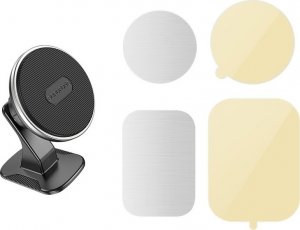 BOROFONE UCHWYT SAMOCHODOWY BH63 GRACEFUL MAGNETYCZNY PRZYKLEJANY CZARNY 6