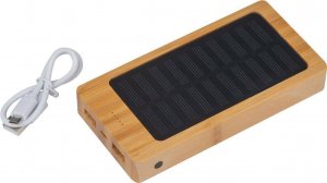 Powerbank Upominkarnia Solarny 8000mAh Biało-czarny 1