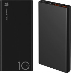 Powerbank Navitel PWR10 AL 10000mAh Czarny 2