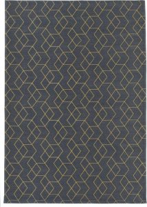 Carpet Decor DYWAN ŁATWOCZYSZCZĄCY CUBE GOLDEN MAGIC HOME - 160x230 CM 1
