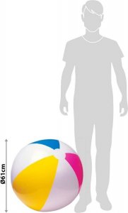 Intex Piłka Plażowa Dmuchana Intex 61cm 2