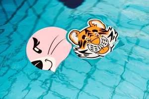 Speedo Czepek Pływacki Dziecięcy Speedo Printed Character Light Pink 4