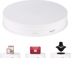 Puluz Obrotowa podstawka do zdjęć Puluz 30 cm (biała) 2