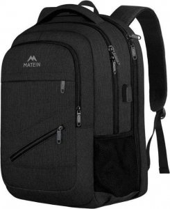Plecak Matein biznesowy podróżny NTE na laptopa 17,3, kolor czarny, 48x33x18 cm 1
