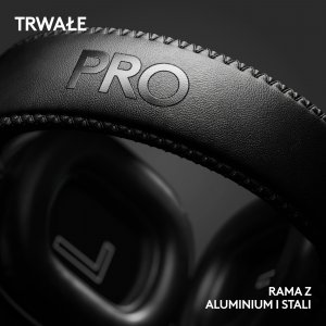 Słuchawki Logitech G Pro X2 Lightspeed Czarne (981-001263) 8