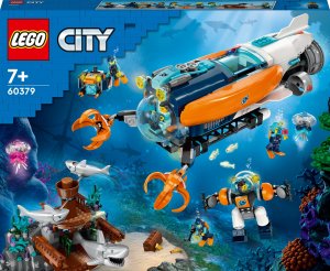 LEGO City Łódź podwodna badacza dna morskiego (60379) 1
