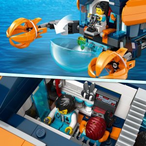 LEGO City Łódź podwodna badacza dna morskiego (60379) 4