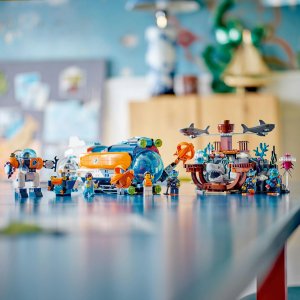 LEGO City Łódź podwodna badacza dna morskiego (60379) 6