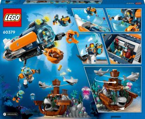 LEGO City Łódź podwodna badacza dna morskiego (60379) 10