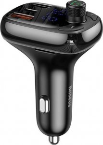 Transmiter FM Baseus samochodowy bluetooth MP3 S-13 czarny [CCMT000101] 2