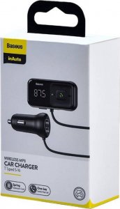 Transmiter FM Baseus Bluetooth MP3 S-16 czarny 7