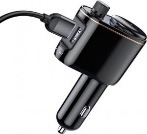 Transmiter FM Baseus Transmiter samochodowy Baseus bluetooth MP3 S-06 (czarny) 5