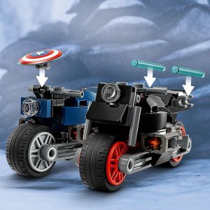 LEGO Marvel Motocykle Czarnej Wdowy i Kapitana Ameryki (76260) 3