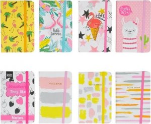 MFP paper brulion z gumką A6 96 kartek mix 1 7501072 11