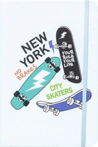 MFP paper brulion z gumką A6 96 kartek mix 3 7501157 5